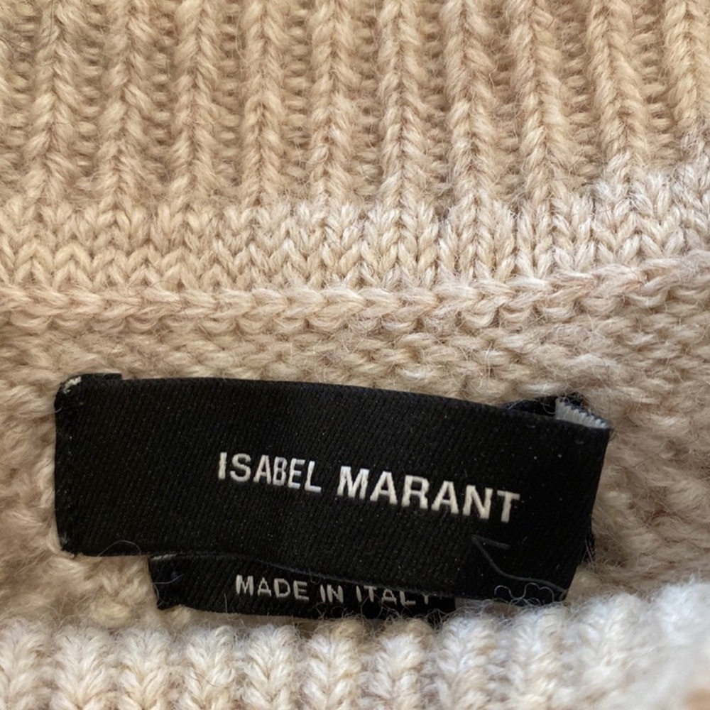 Isabel Marant Brantley Cable Knit Sweater FR 38 (medium) - Picture 2 of 4